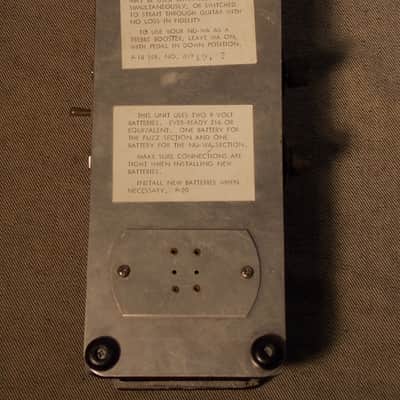 ROSAC NU WA FUZZ PEDAL 1972 ULTRA RARE & KILLER MOSRITE LINEAGE USED BY BLACK K' image 4