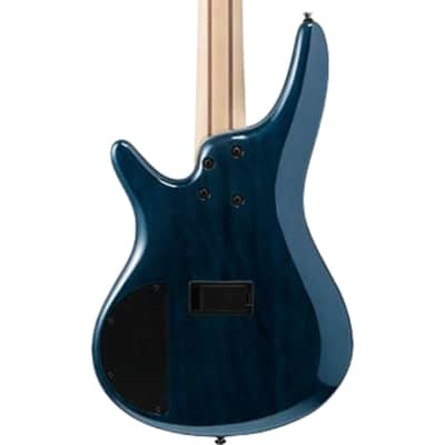 Ibanez SR405EQM-SCB 5-String Bass Quilted Maple Stained Cosmic Blue Starburst Jatoba Fretboard image 3