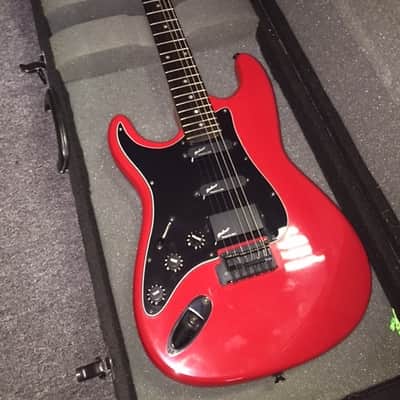 1980's Left Handed Kramer ZX30H Red and Black with Case image 8