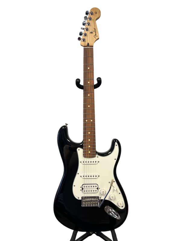 Fender Player Stratocaster HSS with Pau Ferro Fretboard 2018 - Present - Black image 1