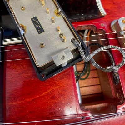 Gibson ES-355 TDC Stereo Sideways Vibrola Cherry 1962 image 17