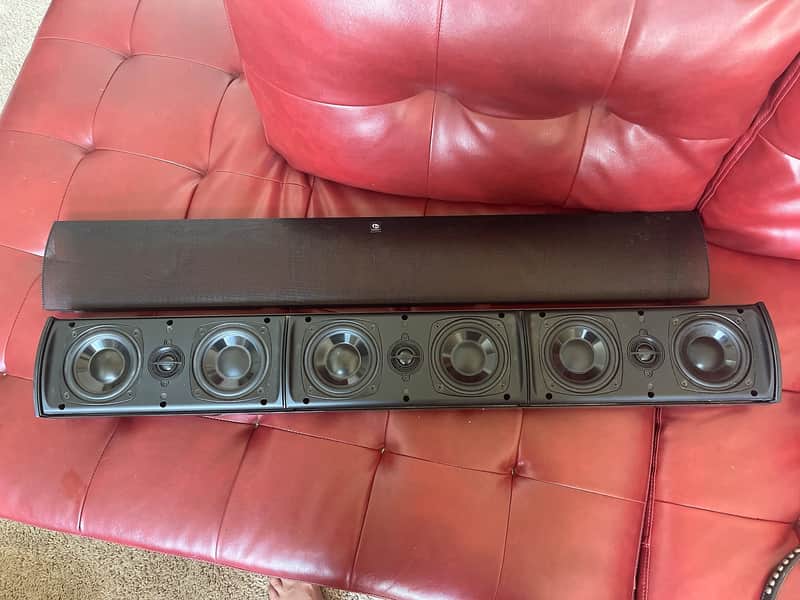 Boston P400 Black sound bar center speaker tested image 1