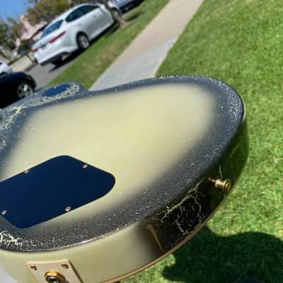 Gibson Custom Shop Les Paul Standard Gold Sparkle Roadshow - Toasted Marshmallow image 22