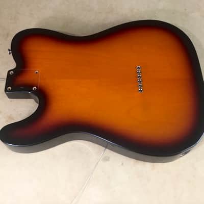 1997 Fender Nashville Classic Tele Body Solid Alder Sunburst Relic Deluxe Rare! image 11