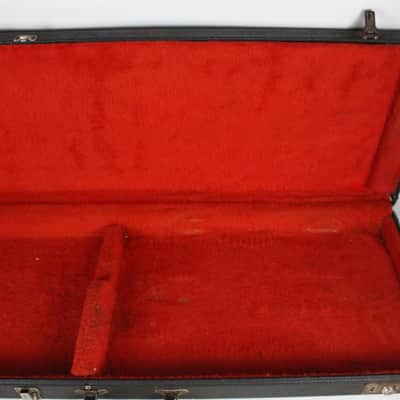 1974 Vintage Fender Stratocaster Telecaster HardShell Tolex CASE 1975 1976 1977 1978 1979 Black 1970's image 8