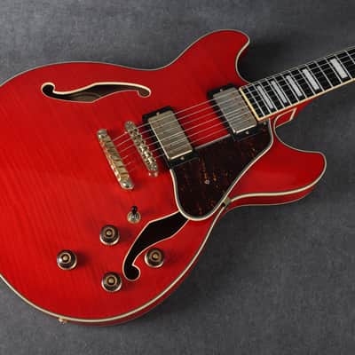 Ibanez AS93-FM - Trans Cherry Red - 2nd Hand image 11