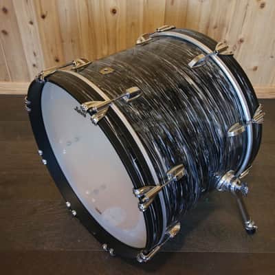 Ludwig Classic Maple Fab Outfit 9x13 / 16x16 / 14x22" Drum Set 1998 - 2015 - Black Oyster Pearl image 3