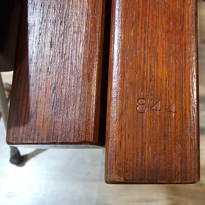 RARE Deagan Solid Honduran Rosewood Xylophone Circa 1920's image 9