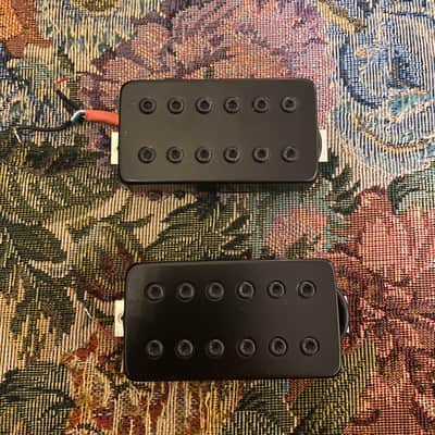 Bare Knuckle Warpig Humbucker Calibrated Set - Black image 1
