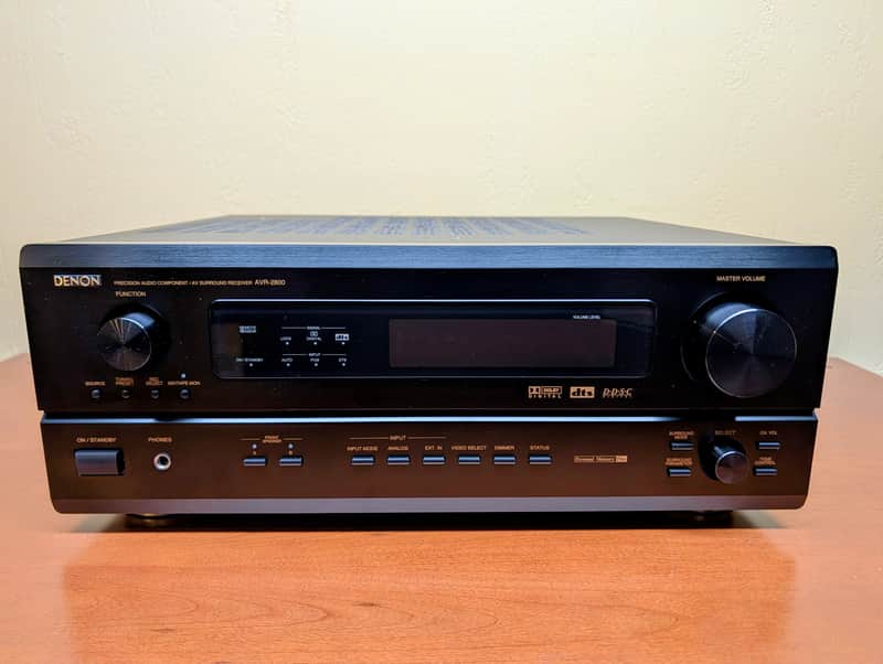 Denon AVR-2800 5.1 Ch Digital Surround Receiver - Original Box, Remote & Manual image 1