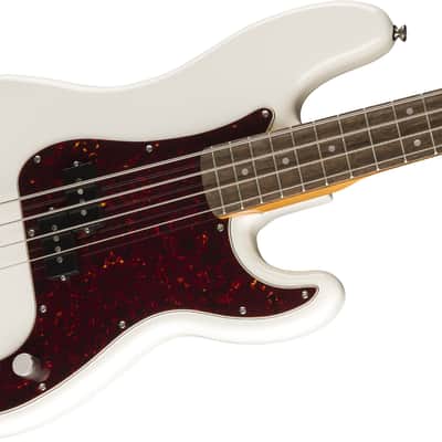 Fender Squier Classic Vibe '60s 4-String Electric Precision Bass, Olympic White image 3