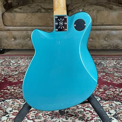 Immagine Reverend Charger 290 with Roasted Maple Neck Deep Sea Blue + NEW + 3,453 kg - 10