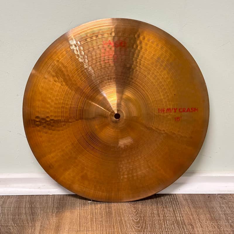 Paiste 2002 16" Heavy Crash Cymbal *VIDEO* 1212g - 1980s image 1