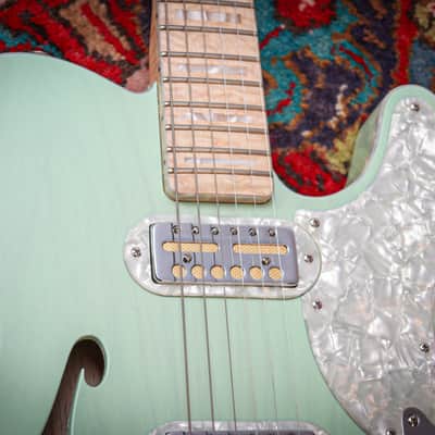FENDER USA FSR Parallel Universe II Magico Telecaster "Trans Surf Green + Maple" (2020) image 23