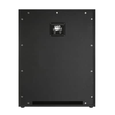 Hiwatt WEM Silver Starfinder 212V 300W 2x12 Vertical Cabinet - Black - Open Box image 3