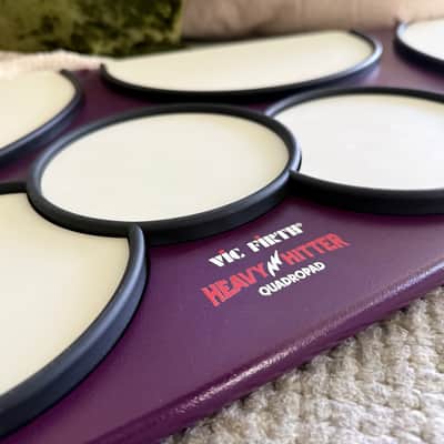 Vic Firth Heavy Hitter Quadropad Large Practice Rudiment Pad (Damaged) image 2
