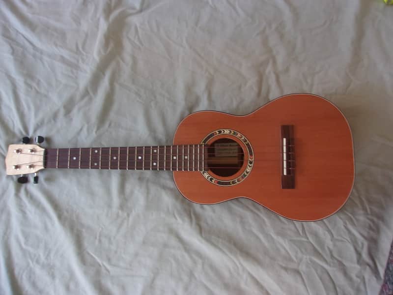 T. Mead Instruments Tenor Ukulele 2016 Walnut / Redwood image 1
