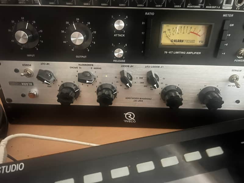 Klark Teknik EQP-KT Classic Tube Equalizer