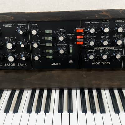 Minimoog Model D — Owned and Played by Mark Kelly of Marillion