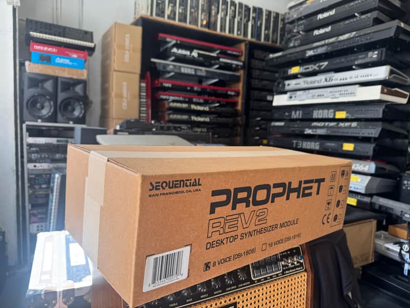 Dave DSI Sequential Prophet Rev 2 Desktop 8-Voice Polyphonic Analog Synth rev2 //ARMENS// image 1