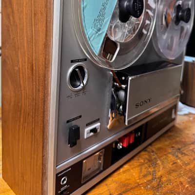 Sony TC-560D Reel-to-Reel Tape Recorder Auto Reverse Belts Replaced Tested image 2