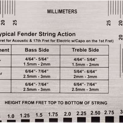 Fender String Action Gauge Tool image 2