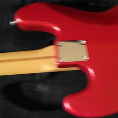 Fender 79 P-BASS USA neck With Stereo JAZZ Body 1979 Red image 10