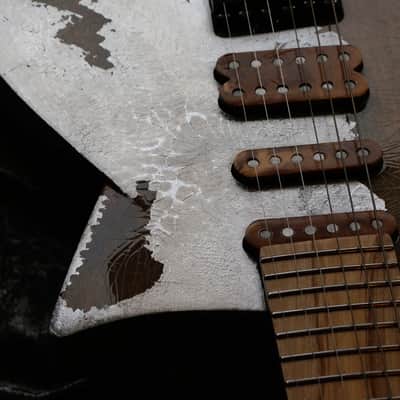 Build to order GB Liuteria Boutique Plié 6 string silver leaf relic edition image 14