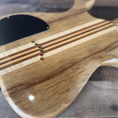 Phiga Guitars Jerry Garcia tribute lighting Bolt 2023 - Cocobolo with case! image 9
