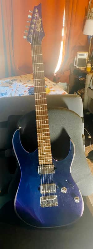 Ibanez GRG121SP-BMC Gio 2022 - Present - Blue Metal Chameleon image 1