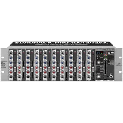 Behringer EURORACK PRO RX1202FX アナログミキサー Behringer EURORACK PRO RX1202FX Rackmount Mixer With Effects