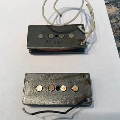 Fender 1971 Precision Bass Pickups 1971 - Grey Bottom image 2