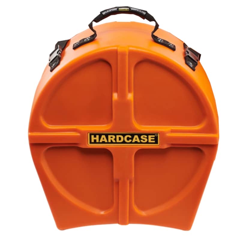 Hardcase 13" Snare Drum Case FULLY LINED HNL13SO Orange image 1