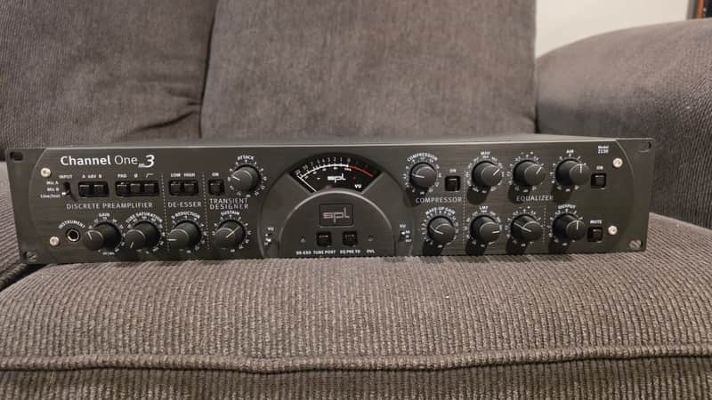 SPL Channel One Mk3 Premium Channel Strip 2023 - Present - Black image 1