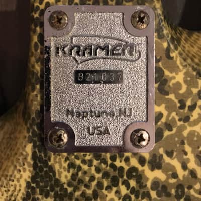 Vintage '80s Kramer Baretta Custom Snakeskin Guitar - Must Read! image 12