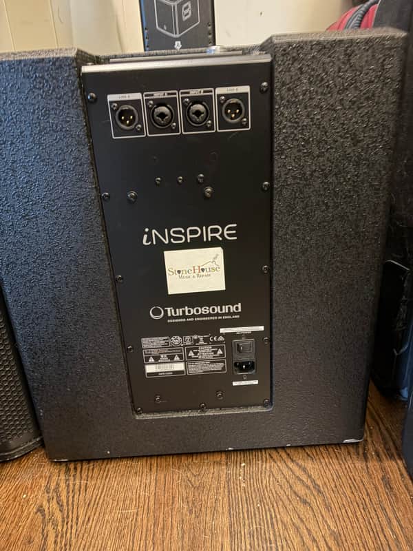 Turbosound iNSPIRE iP2000 Portable PA System 2021 - Present Black image 1
