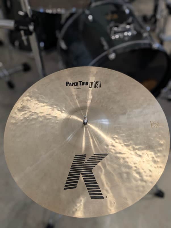 Zildjian 18" K Series Paper Thin Crash Cymbal 2023 - Present - Traditional image 1
