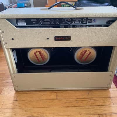 Fender '65 Twin Reverb Reissue Limited Edition – Blonde Tolex / Oxblood Grille image 2