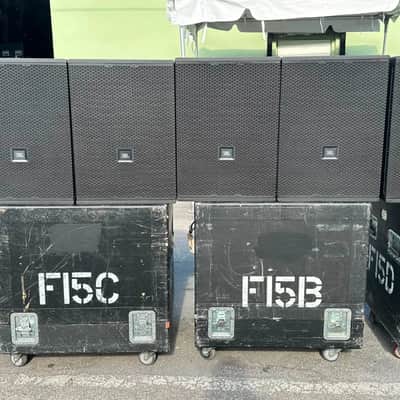 JBL VTX F15 15-inch Bi-Amplified 2-Way Loudspeakers W/ Case (LOT OF 8) THS image 4