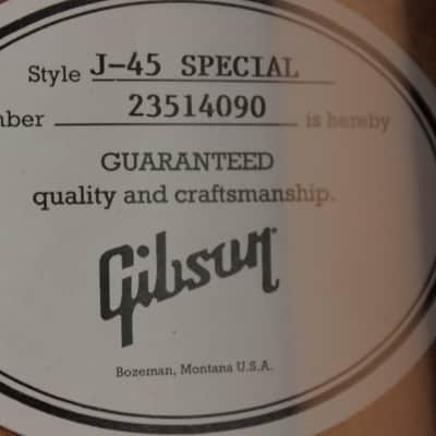 Gibson J-45 Special - WR (#090) image 12