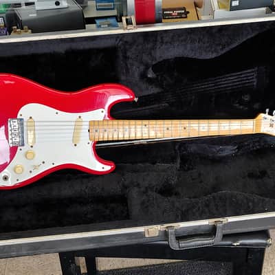 Fender Bullet S-2, USA, One Owner Maple Fretboard 1983 - Red image 1