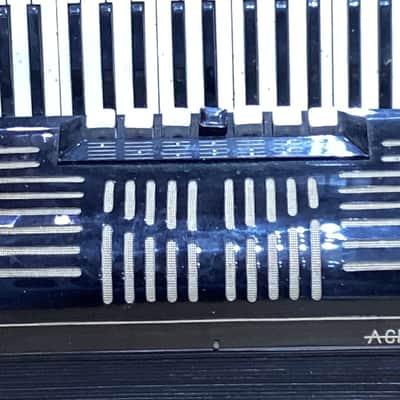 Acmette Accordion Vintage 1960s Black Acmette Accordion 41 keys 1960 - BLACK - #19619 image 13