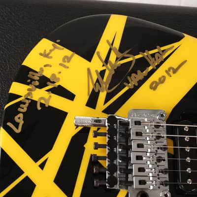 Charvel EVH Art Series Louisville Black and Yellow Stripes 2012 image 10
