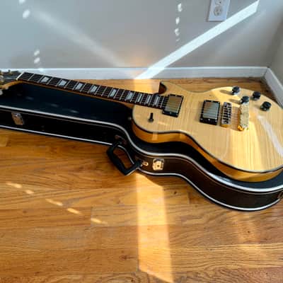 Ibanez Lawsuit Les Paul Electric Guitar 1977 - Natural Flame image 2