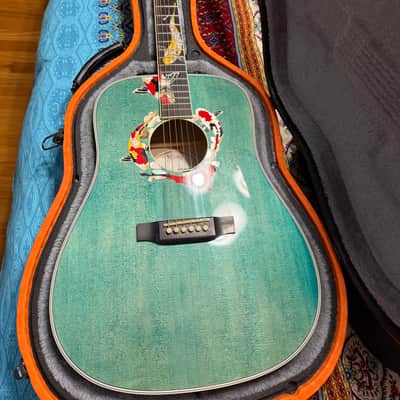 Hsienmo D Custom Koi acoustic guitar 2025 image 16