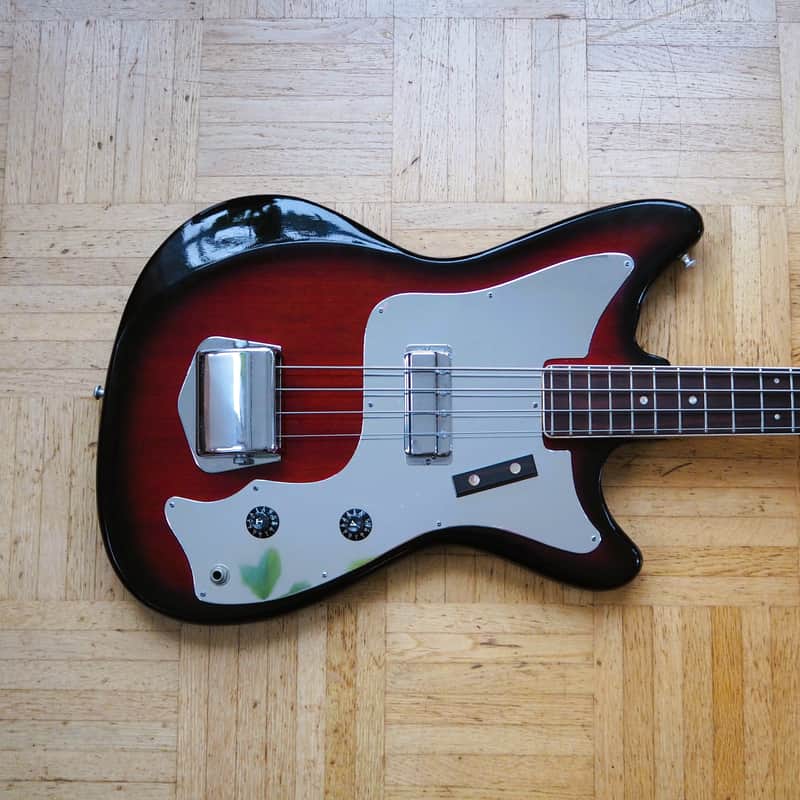 VIDEO! Teisco/Kawai shortscale bass 1968 made in Japan image 1