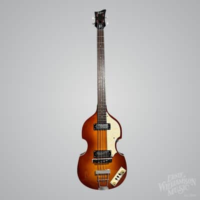 Hofner Ignition PRO Violin Bass, Sunburst, Teacup knobs image 5