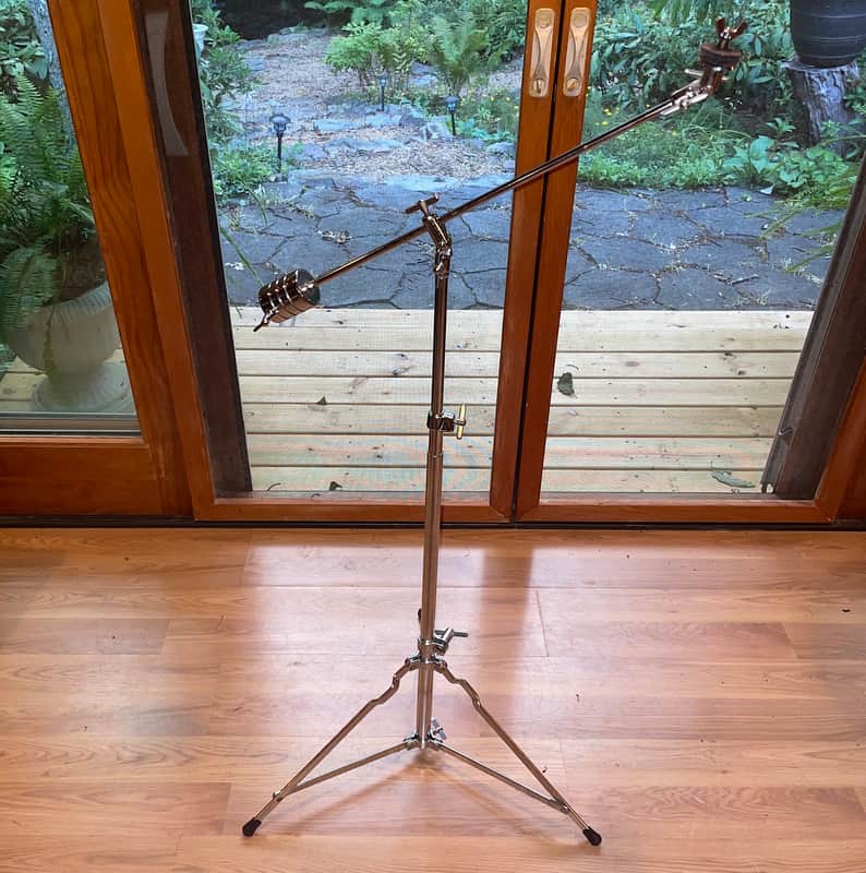 Vintage 60's 70's Slingerland #68 Counter Weight Boom Cymbal Stand image 1
