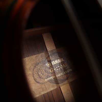 Vintage Yamaha G-170A Nippon Gakki Classical Guitar Japan image 4
