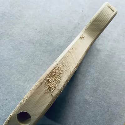 Lefty Basswood Unfinished 4 String Bass Body image 2